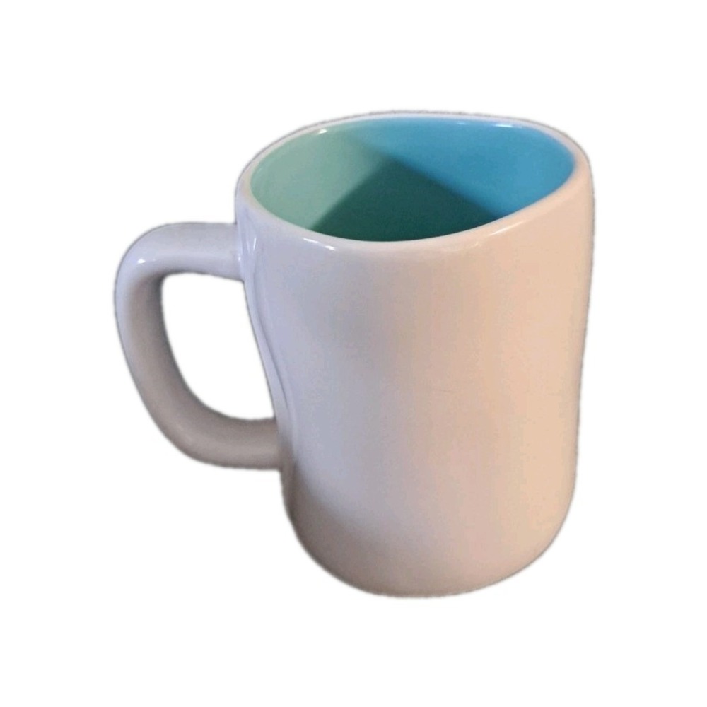 Rae Dunn-SERENITY Mug -Teal Interior - Artisan Collection By Magenta - Picture 2 of 3